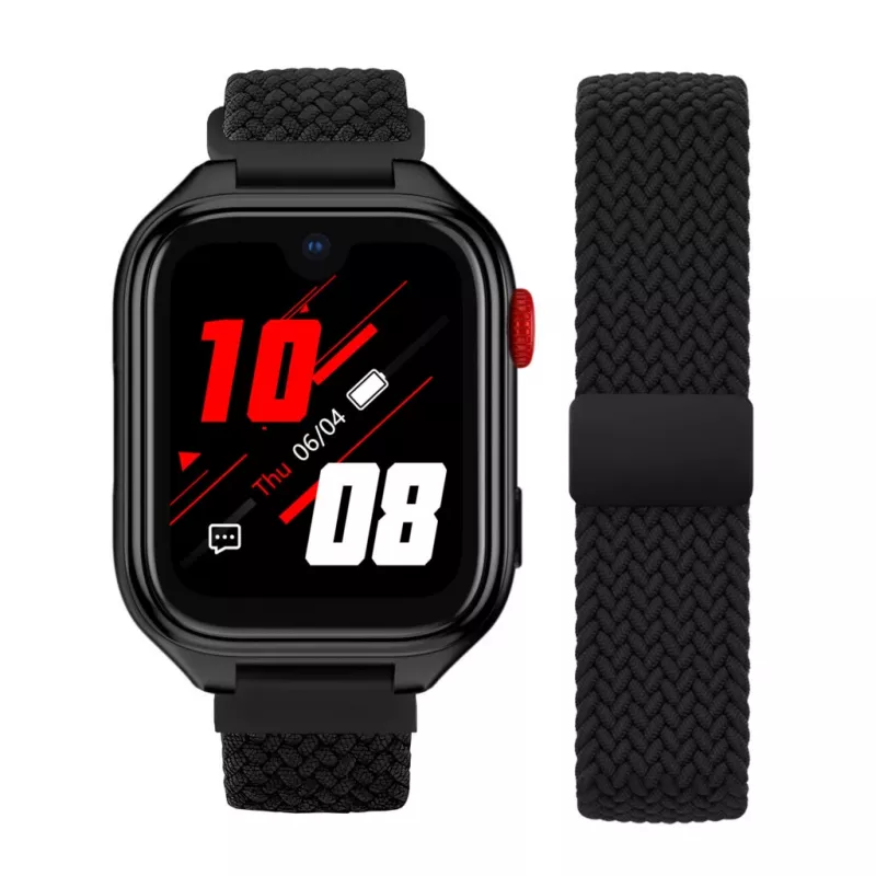 Smartwatch Stelio ST-SWJ102-BK Junior Pro AI 4G nero – wearable per bambini con connettività 4G