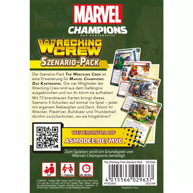 Marvel Champions: The Card Game - The Wrecking Crew (espansione)