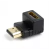 Adattatore HDMI GEMBIRD A-HDMI90-FML, HDMI a HDMI, adattatore ad angolo retto 90°, nero