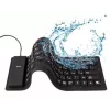 Tastiera in silicone USB+PS/2 nero