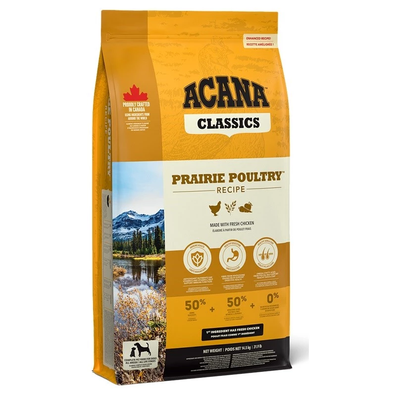 ACANA Classics Prairie Poultry - cibo secco per cani - 14,5 kg