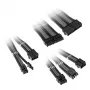 Set di prolunghe cavi Kolink Core Adept — guaina in PET intrecciata, conduttore in rame, lunghezze 300–350 mm, set da 6 pezzi