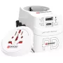 Adattatore di rete da viaggio SKROSS 1.302474 per prese EU/FR/USA/UK/AU, 100–250 V AC, 7 A, USB 45 W