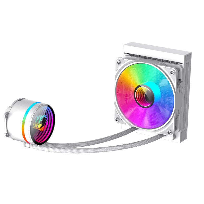 Gamemax | Dissipatore a liquido per CPU | ICEBURG 120 | bianco