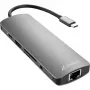 Sharkoon adattatore combo USB 3.0 Type-C schede/adattatori interfaccia HDMI, RJ-45, USB 3.2 Gen 1 (3.1 Gen 1)