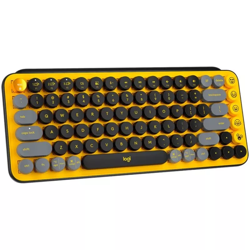 Tastiera meccanica wireless Logitech POP Keys Mini QWERTY Emoji Keys
