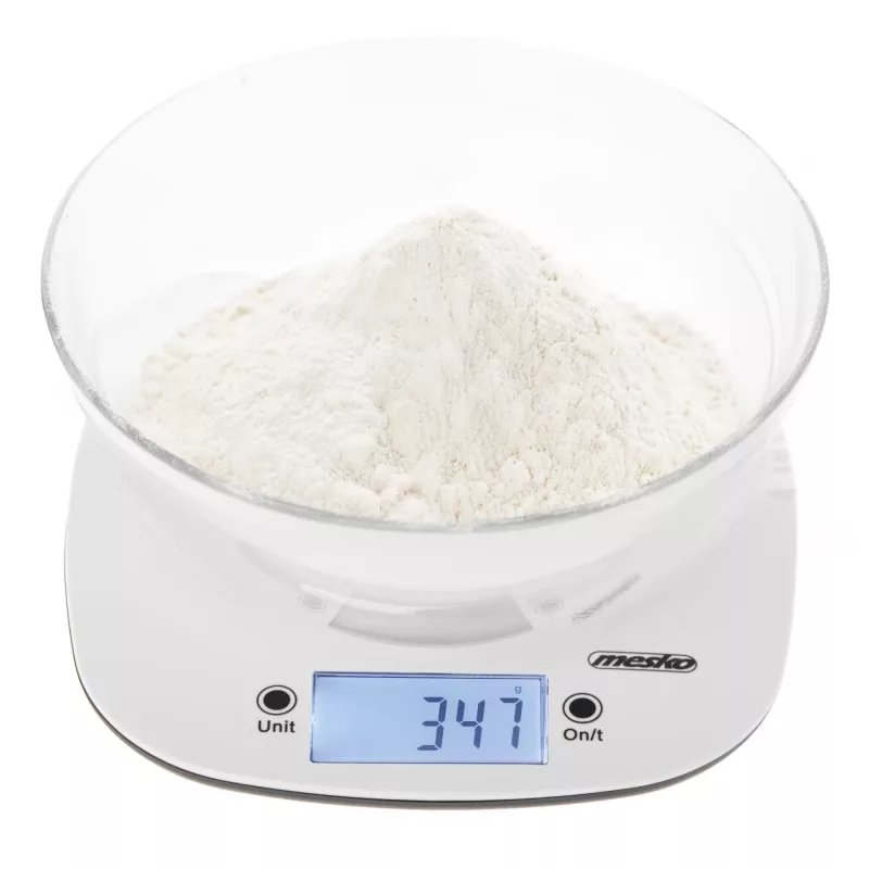 Bilancia da cucina Adler con ciotola | MS 3179b | Divisione 1 g | Tipo di display LCD | Nero