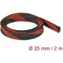 Guaina protettiva per cavo DeLOCK 20748 nero rosso