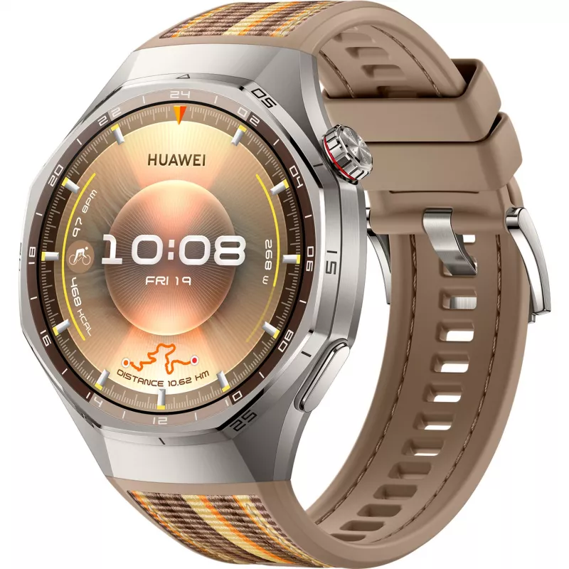 Huawei WATCH GT 6 Pro 46mm | Smartwatch | GPS (satellitare) | AMOLED | 1,47 pollici | impermeabile | marrone