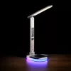 Lampada da tavolo Hawk HW-LAMP03 bianco RGB — lampada da scrivania LED regolabile con illuminazione RGB