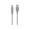 Cavo USB 2.0 connettore maschio A a connettore maschio B, 1,8 m, grigio