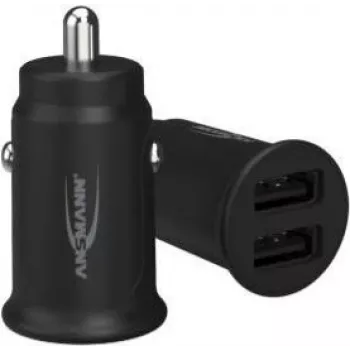 Ansmann CC212 - adattatore per auto - accendisigari - 5 V - nero (1000-0030)