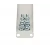 Pannello cieco per rack Extralink Front Blank Panel 1U 19