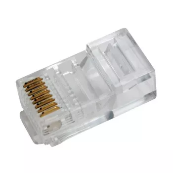 Connettore maschio RJ45 LogiLink MP0020 trasparente