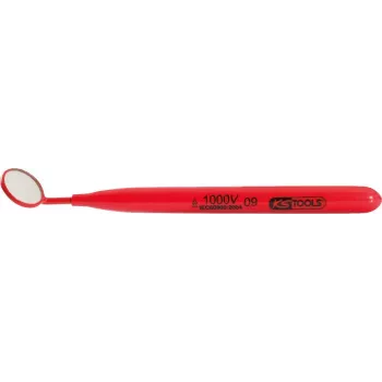 Specchio di ispezione KS Tools 117.1630 — isolato, testa specchio 22 mm, lunghezza estraibile 175 mm