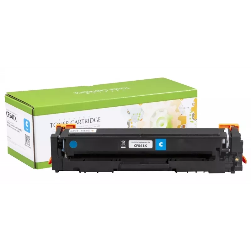 Cartuccia compatibile Static-Control n. 203X ciano 2,5K (CF541X)/Canon CRG-054HC nuovo chip