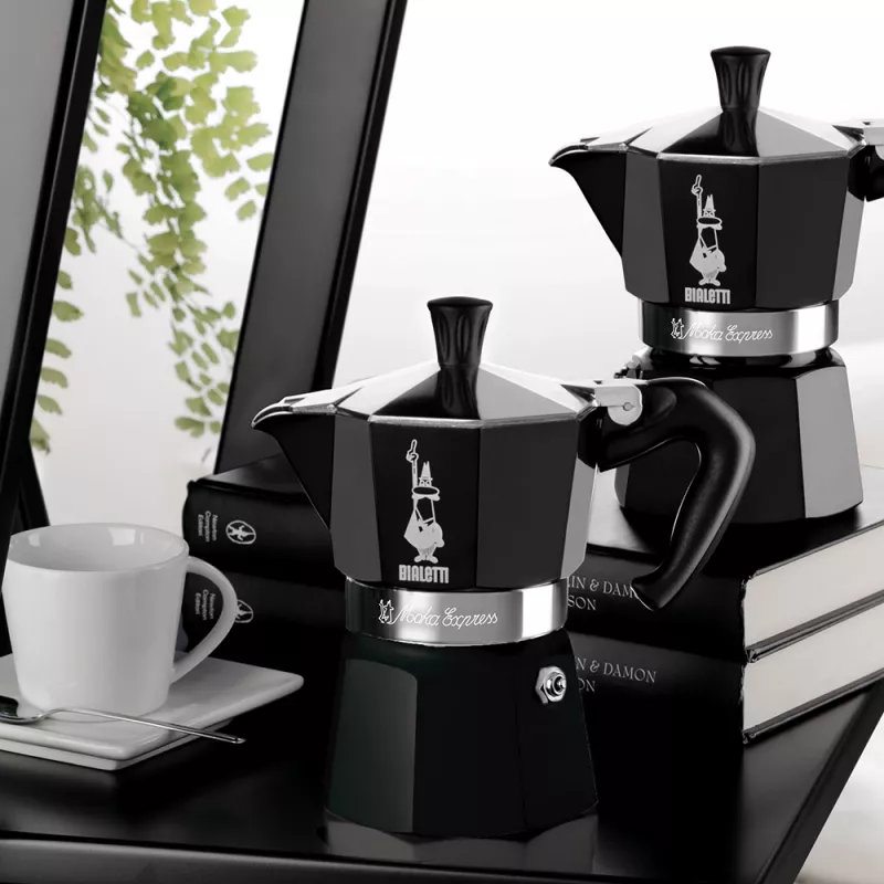 Bialetti 4951 caffettiera Moka nero