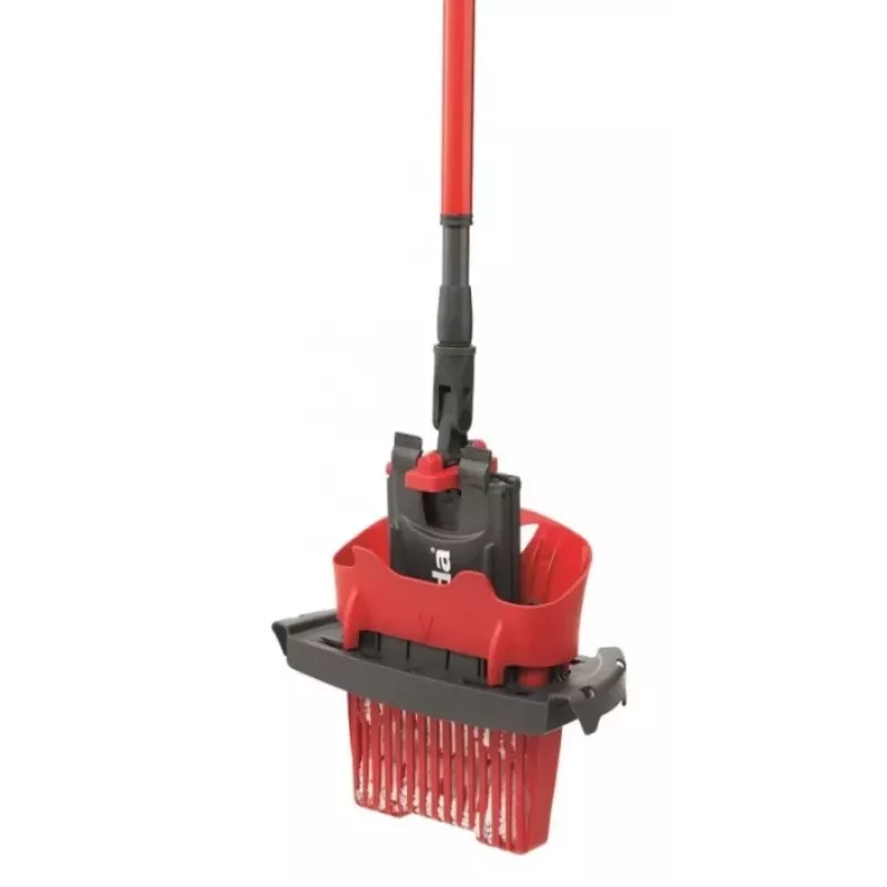 Secchio con strizzatore per mocio Vileda 157870 — nero, 10 L, compatibile con Ultramax & Ultramax XL, 380×300×380 mm