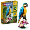 LEGO set da costruzione Pappagallo esotico 31136 — modello da esposizione Creator, 253 pezzi, 220×120×110 mm