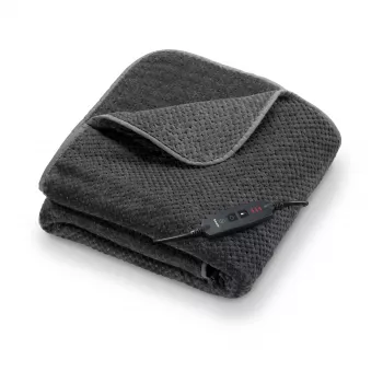 Coperta termica elettrica Beurer HD 65 grigio scuro 130 x 180 cm
