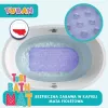 Tappetino da bagno antiscivolo viola