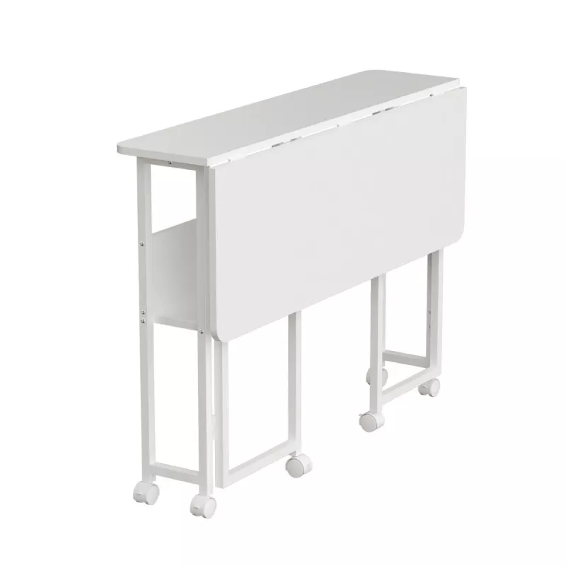 Scrivania mobile Maclean bianca MC-126W 50kg