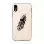 Custodia per smartphone man and wood per iPhone XR, Indian nero, guscio rigido protettivo