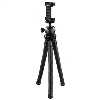 Treppiede Hama FlexPro smartphone/action camera 3 gambe nero