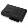 ICY DOCK EZ-Adapter MB104U-1SMB - controller di memoria - 2.5, M.2 (6,4 cm) - M.2 Card (PCIe NVMe & SATA) / SATA SSD - USB 3,2 (Gen 2) - nero (MB104U