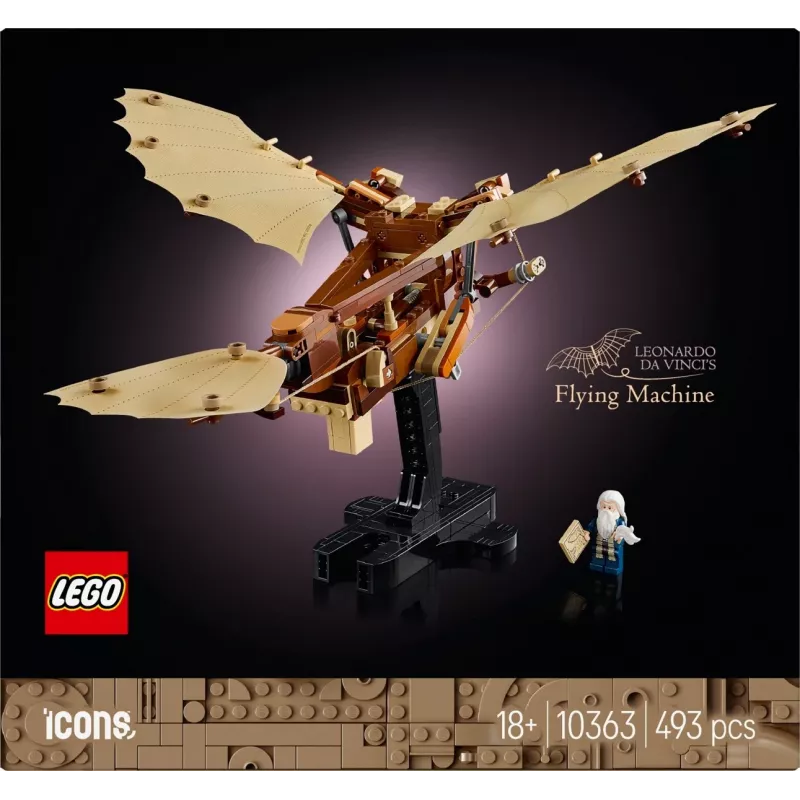 LEGO ICONS 10363 La macchina volante di Leonardo da Vinci