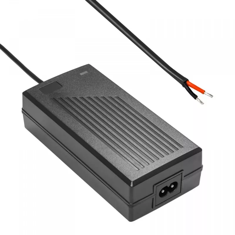 Akyga AK-EV-08 caricabatterie per e-bike / e-scooter con batteria da 24 V (7s), 29,4 V, 2 A, 60 W, cavo senza connettore, 1 m