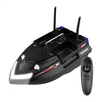 Barca esca Flytec V802 con batteria 12000 mAh, nero