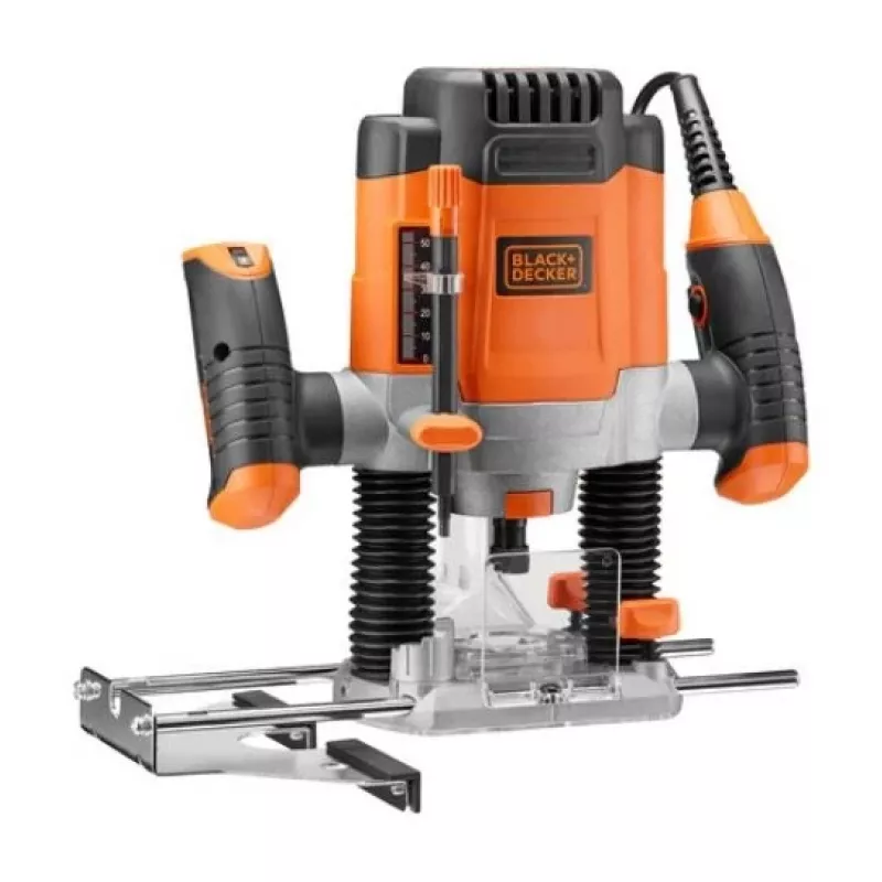 Fresatrice verticale Black+Decker KW1200E 1200W 8000 - 28000 giri/min