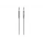 Cavo Linksys Belkin MIXIT Aux - cavo audio - mini jack stereo 3,5 mm (M) - mini jack stereo 3,5 mm (M) - 1,22 m - grigio (AV10164BT04-GRY)