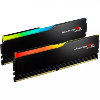 DIMM 32 GB DDR5-6000 (2x 16 GB) Dual-Kit, memoria RAM nero, F5-6000J3636F16GX2-RM5NRK, Ripjaws M5 Neo RGB, AMD EXPO