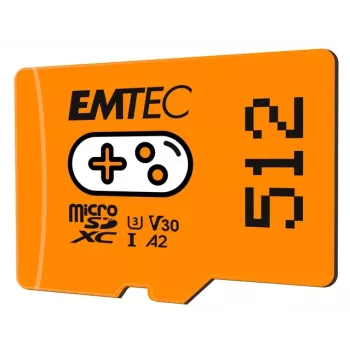 Scheda MicroSDXC Emtec Gaming 512 GB