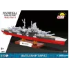 Set da costruzione Cobi corazzata Tirpitz modello con 593 pezzi, in scala e con caratteristiche da esposizione