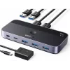 Switch KVM USB UGREEN CM662 2x4 uscita, nero