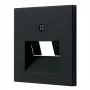 Placca con telaio Gira System 55, nero, modello 0270005