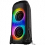 Altoparlante SVEN PS-1050, nero (200W, TWS, Bluetooth, FM, USB, microSD, display LED, 7200mAh)