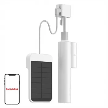 SwitchBot Blind Tilt bianco motorino intelligente per lamelle W2701600, per lamelle orizzontali/verticali, a batteria