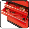 Cassetta per attrezzi YATO YT-09107 metallo 495x252x180 mm, nero/rosso, 6 kg, 2 scomparti, con serratura