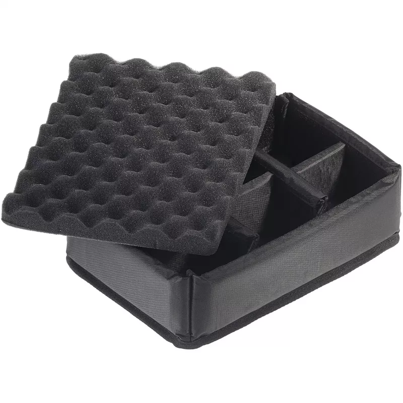 Valigetta B&W Type 1000 nera con inserto imbottito rimovibile