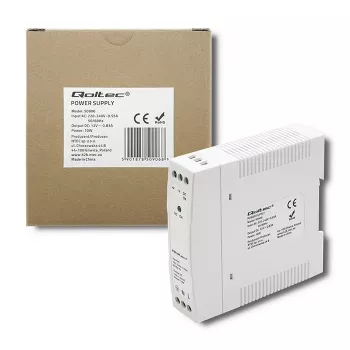 Alimentatore per guida DIN 10W, 12V, 0.83A, sottile