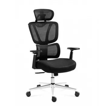 Sedia da ufficio mark adler Expert 4.6 nero sedia girevole MA-EXPERT 4.6 nero, imbottitura nera, funzioni regolabili
