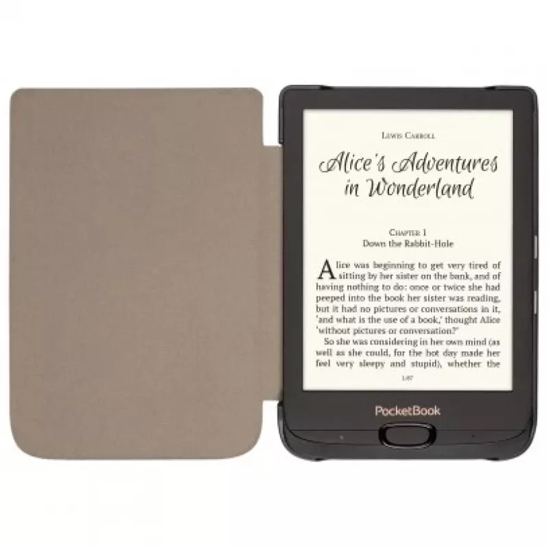 Custodia per tablet WPUC-627-S-GY grigio (PocketBook Touch Lux 4, Lux 5, Color, Touch HD 3, Basic Lux 2)