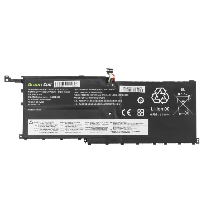 Batteria Green Cell LE130 per Lenovo ThinkPad X1 Carbon 4th Gen