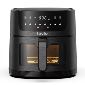 Lovio LVAF002BK PureFry XL Smart 6L nero
