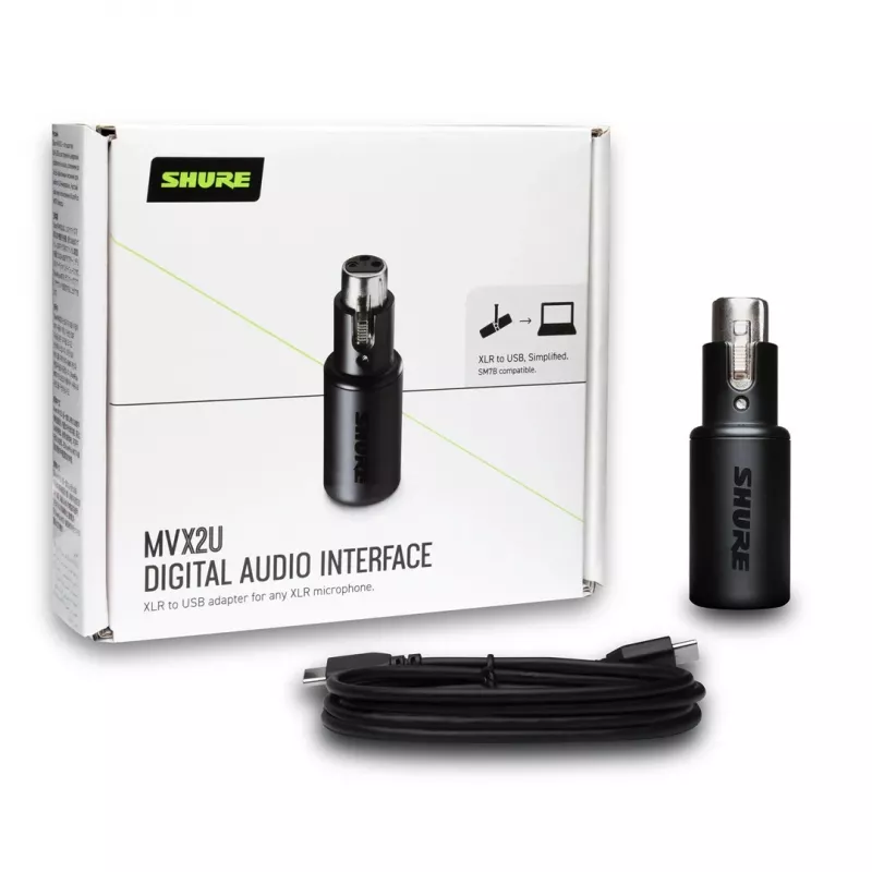 Shure MVX2U - interfaccia audio digitale