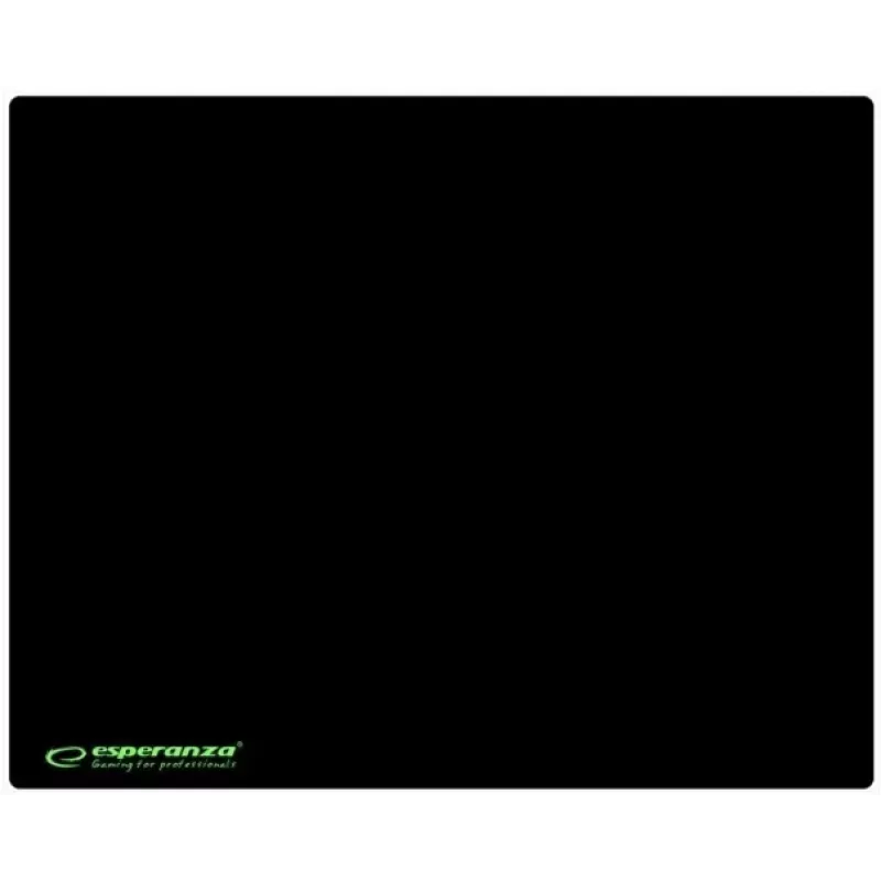 Tappetino per mouse gaming ESPERANZA EGP102K — gomma, 300×240 mm, spessore 3 mm, antiscivolo, nero